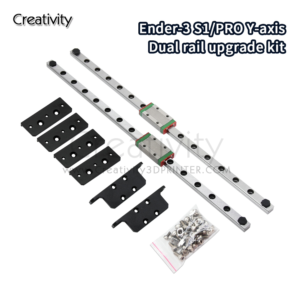 Linear Rail Mgn12H Set - Ender 3 S1 Dual y-axis Upgrade