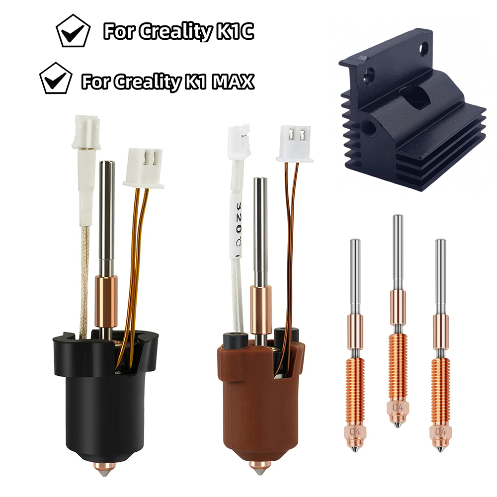 High Flow Ceramic Hotend - Hotend Kit blok pemanas keramik K1C