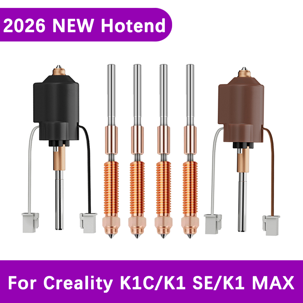 High Flow Ceramic Hotend - 2026 Hotend Baru Untuk Creality K1C