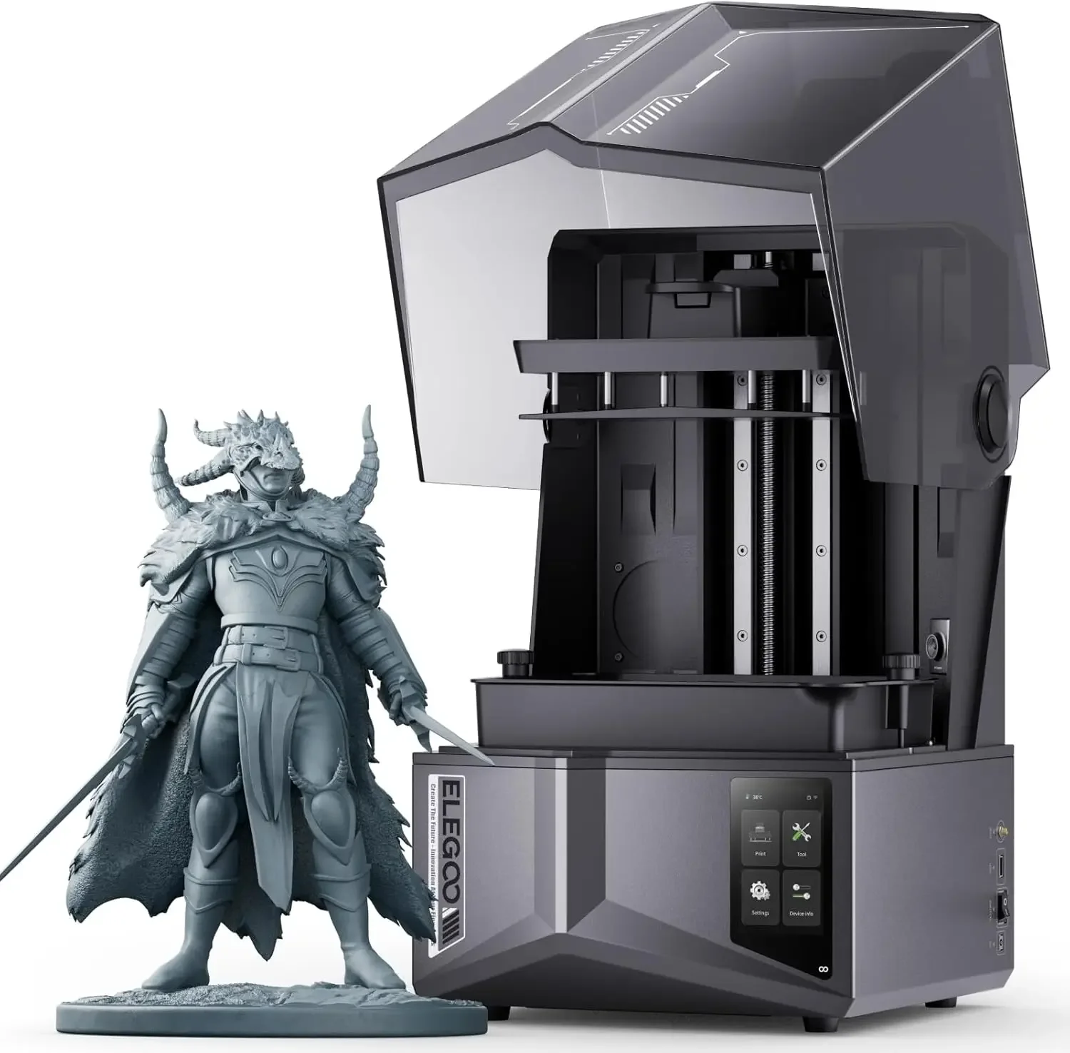 12K Monochrome Lcd Resin 3D Printer - Printer 3D Resin Saturn 4 Ultra