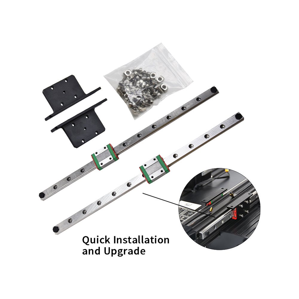 Kit Upgrade Linear Guide Dual  - Linear Rail Mgn12H Set ulasan dan harga