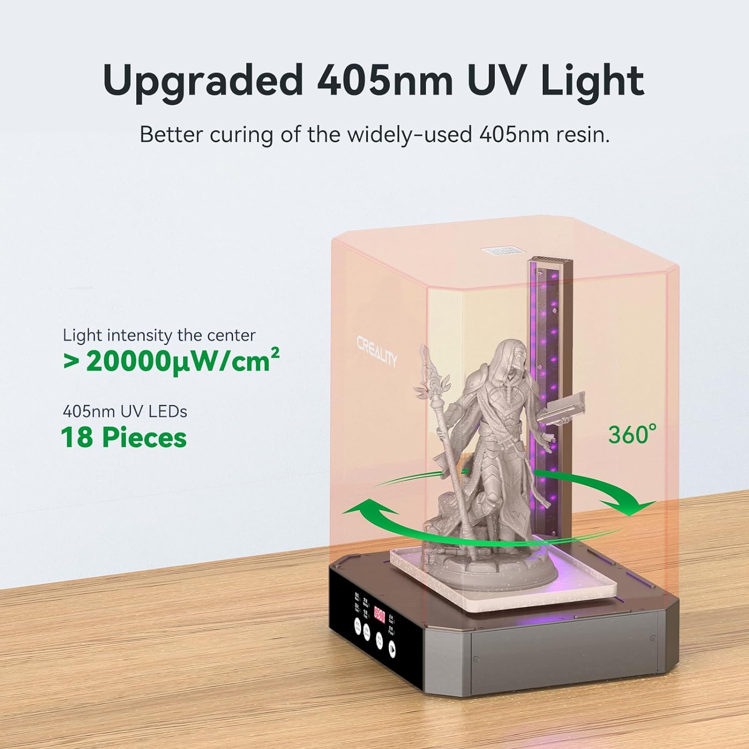 CREALITY UW-03 Mesin Pencuci d - Large Resin Wash And Cure Station ulasan dan harga