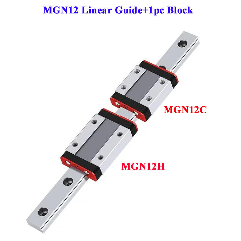 Pemandu Linier 12Mm MGN12 Rel  - Linear Rail Mgn12H Set ulasan dan harga