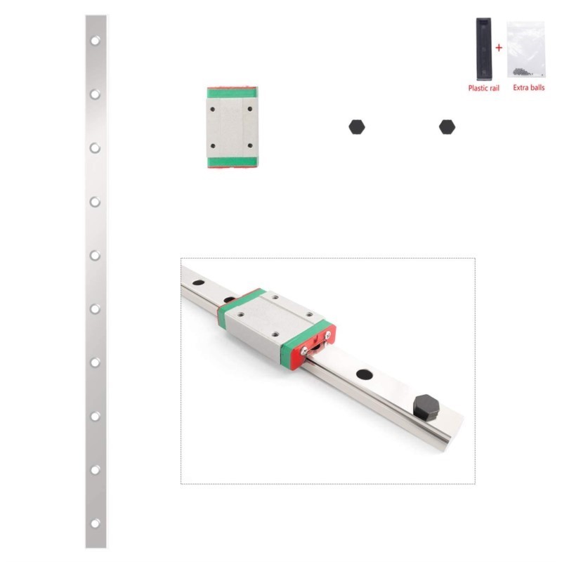 Panduan Linier 12Mm Rel MGN12  - Linear Rail Mgn12H Set ulasan dan harga