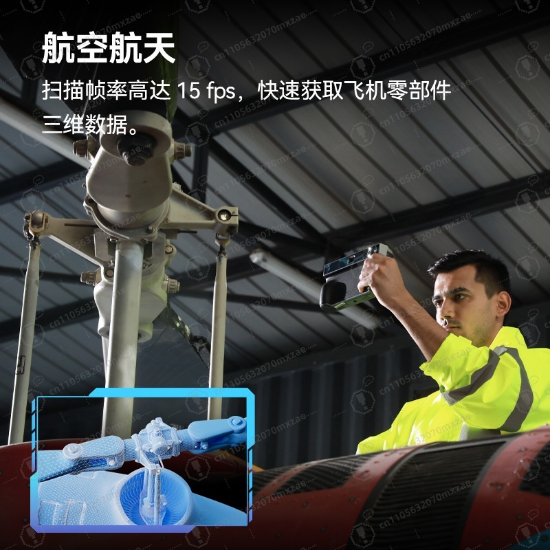 Pemindai 3D Warna Profesional  - Handheld 3D Scanner High Precision ulasan dan harga