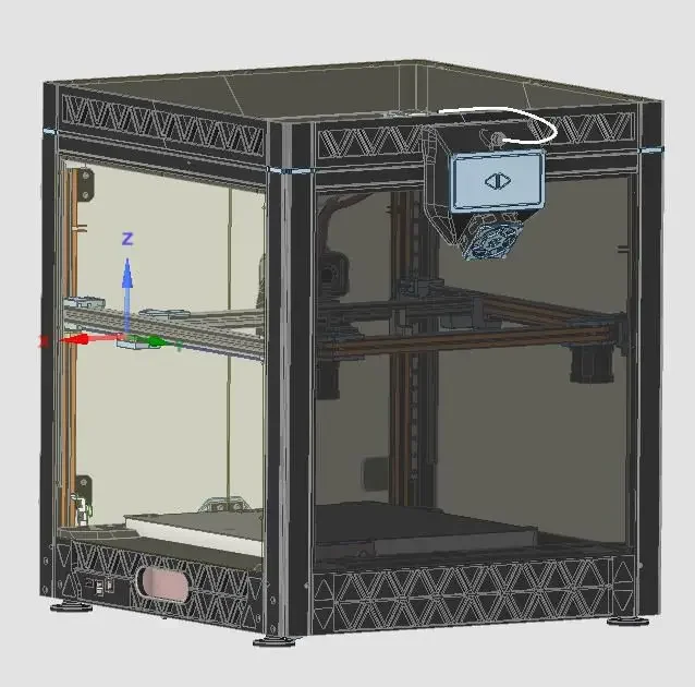 Sovol SV08 Kit Casing PC Lengk - Corexy 3D Printer Kit ulasan dan harga