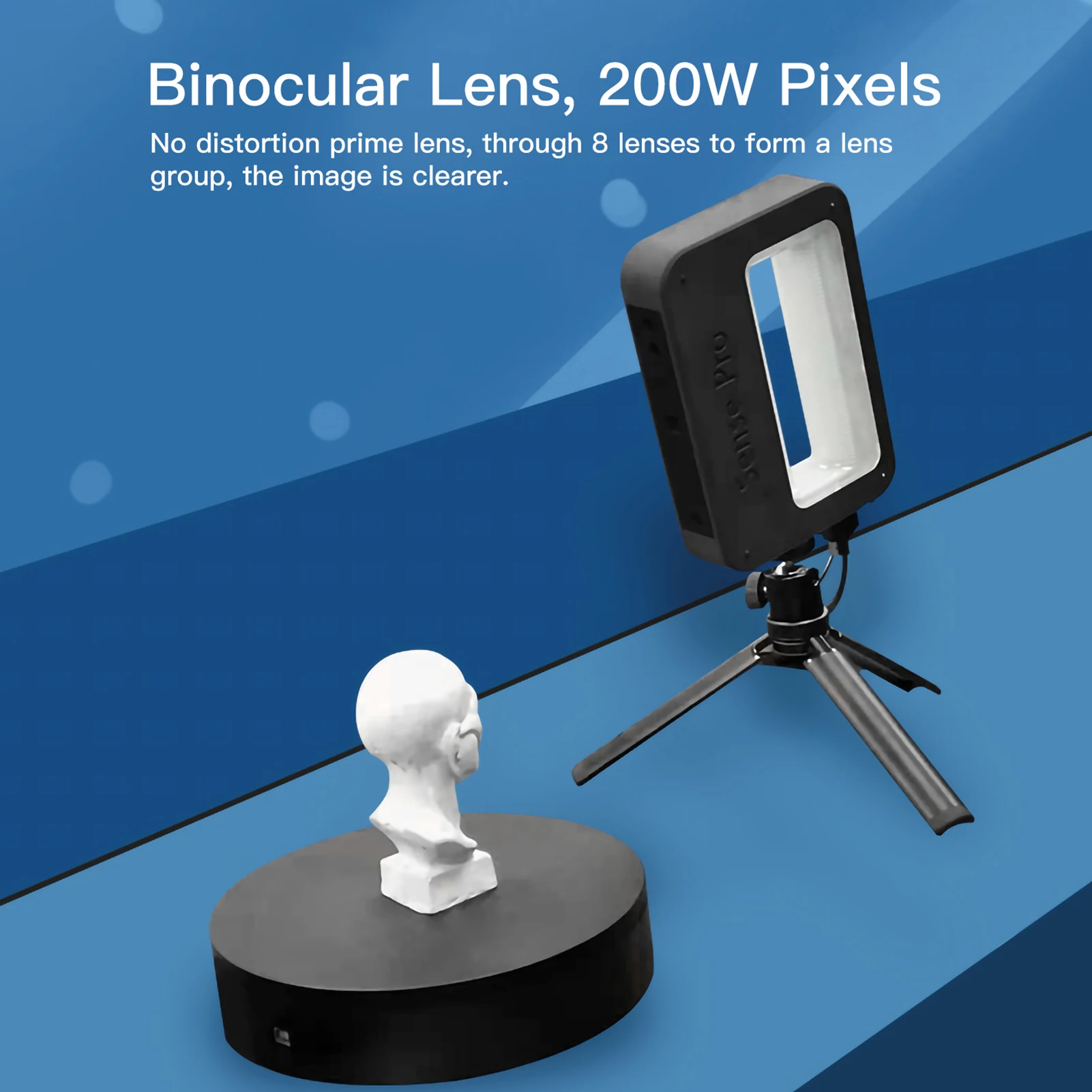Pemindai 3D Portabel Genggam P - Handheld 3D Scanner High Precision ulasan dan harga